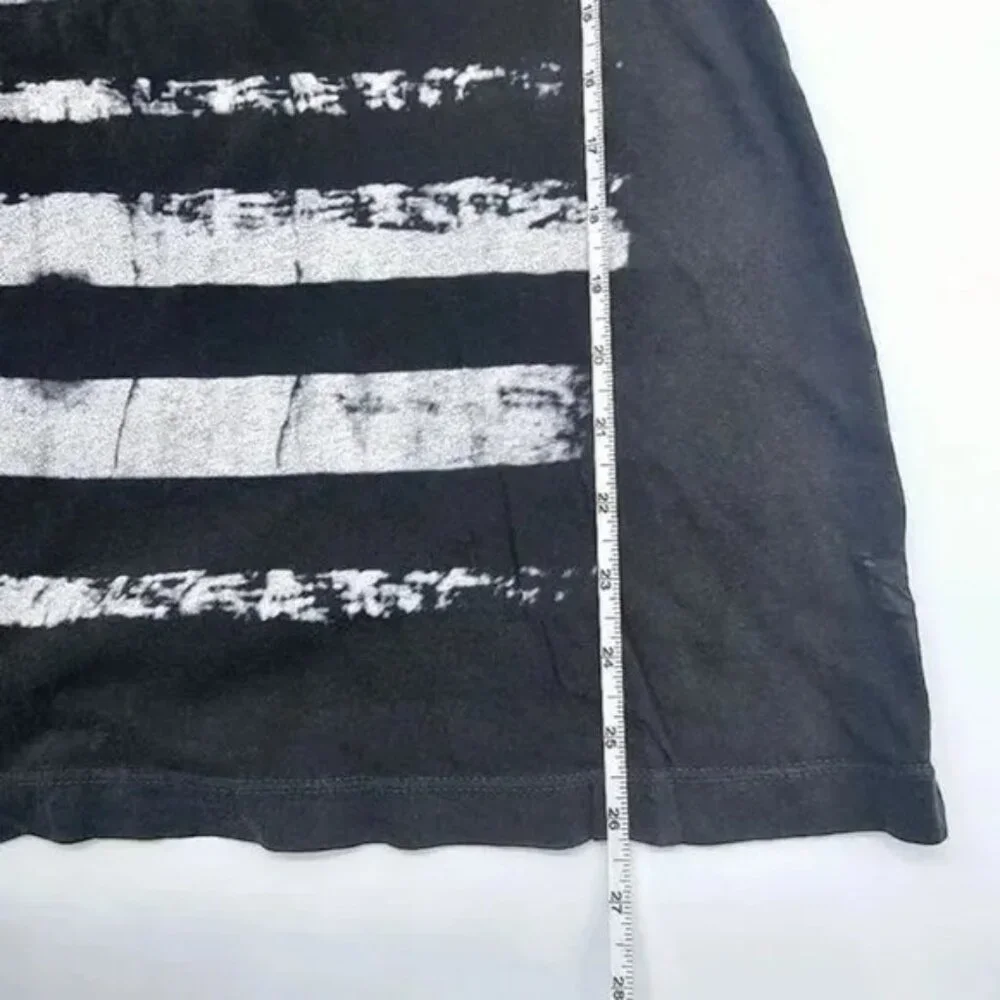 Chaser American Flag Slub Tee Gray Size L - Picture 6 of 11